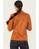 Image #4 - Idyllwind Women's Pasadena Embroidered Faux Suede Blazer, Caramel, hi-res