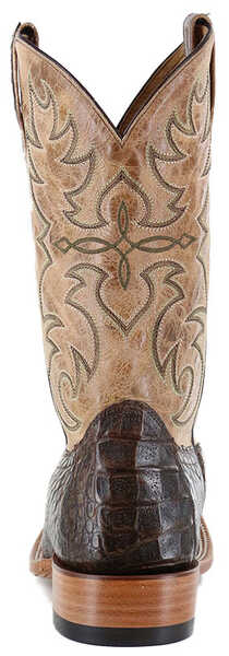 Image #7 - Cody James Men's Crackled Caiman Exotic Boots - Square Toe, , hi-res