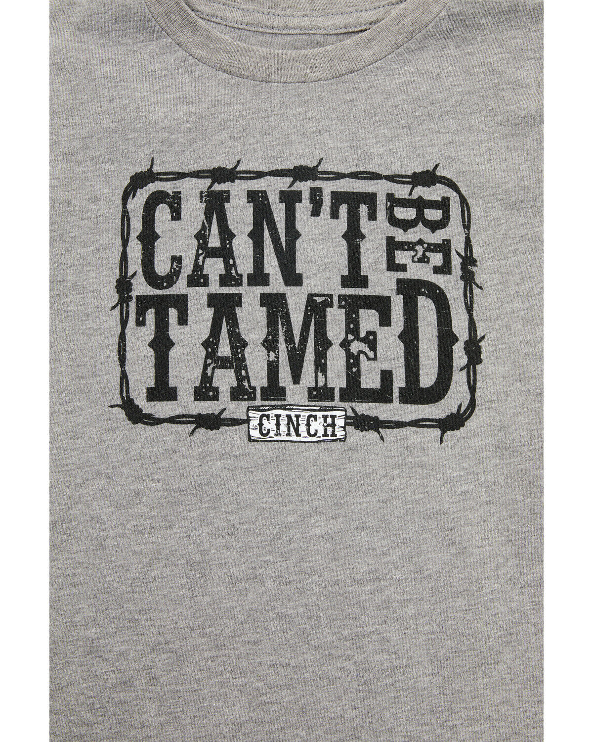 Image #2 - Cinch Toddler Boys' Can't Be Tamed Short Sleeve Graphic T-Shirt, Grey, hi-res