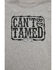 Image #2 - Cinch Toddler Boys' Can't Be Tamed Short Sleeve Graphic T-Shirt, Grey, hi-res