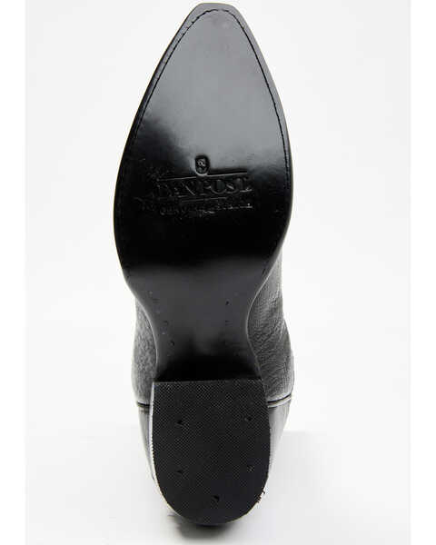 Image #7 - Dan Post Men's Exotic Ostrich Western Boots - Snip Toe , Black, hi-res