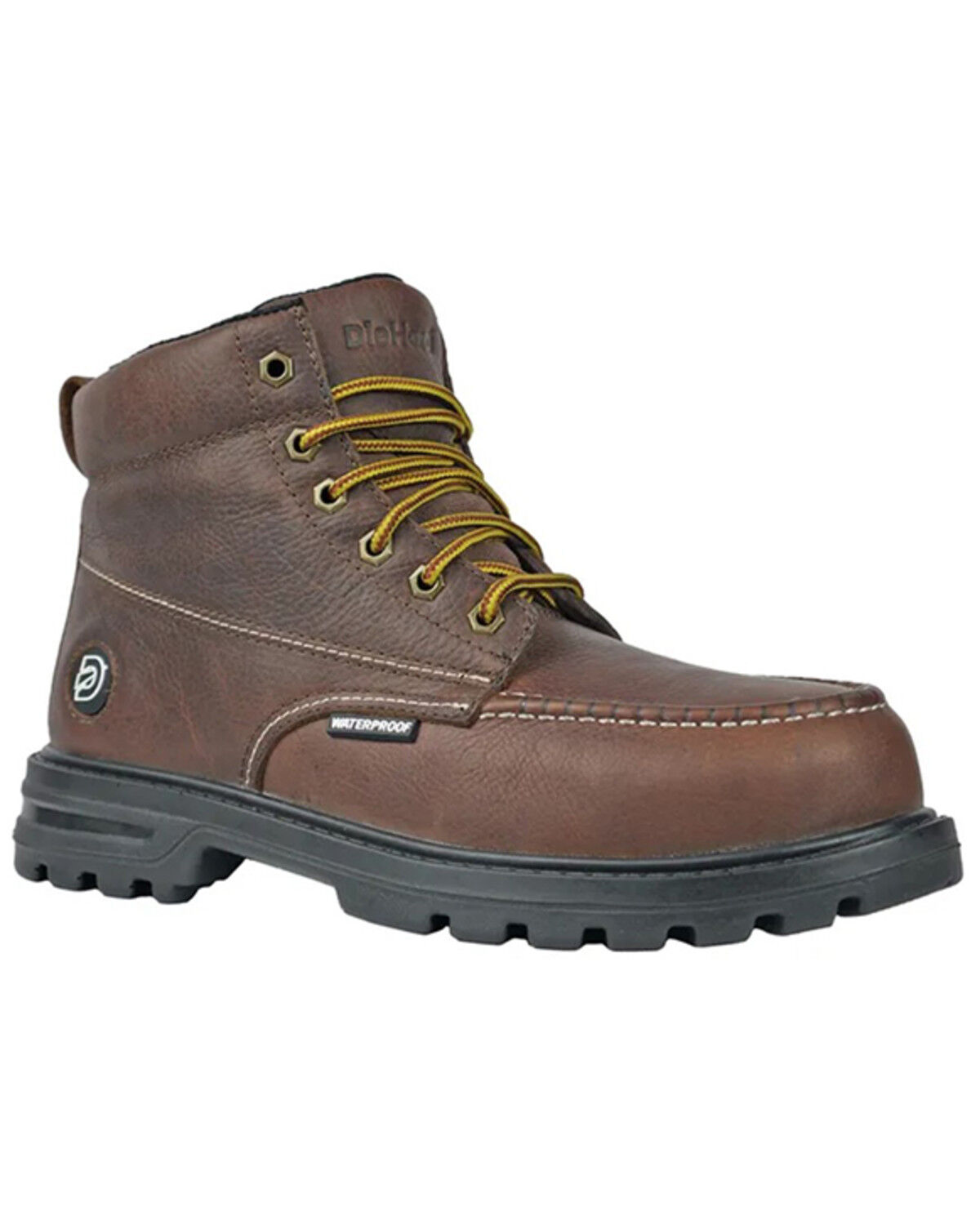 Image #1 - Die Hard Men's Tundra Moc Waterproof Work Boots - Composite Toe, Brown, hi-res