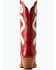 Image #3 - Ariat Women's Beaux Western Boots - Round Toe, Red, hi-res