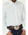 Ariat Men's Penn Geo Print Long Sleeve Western Shirt , Aqua, hi-res