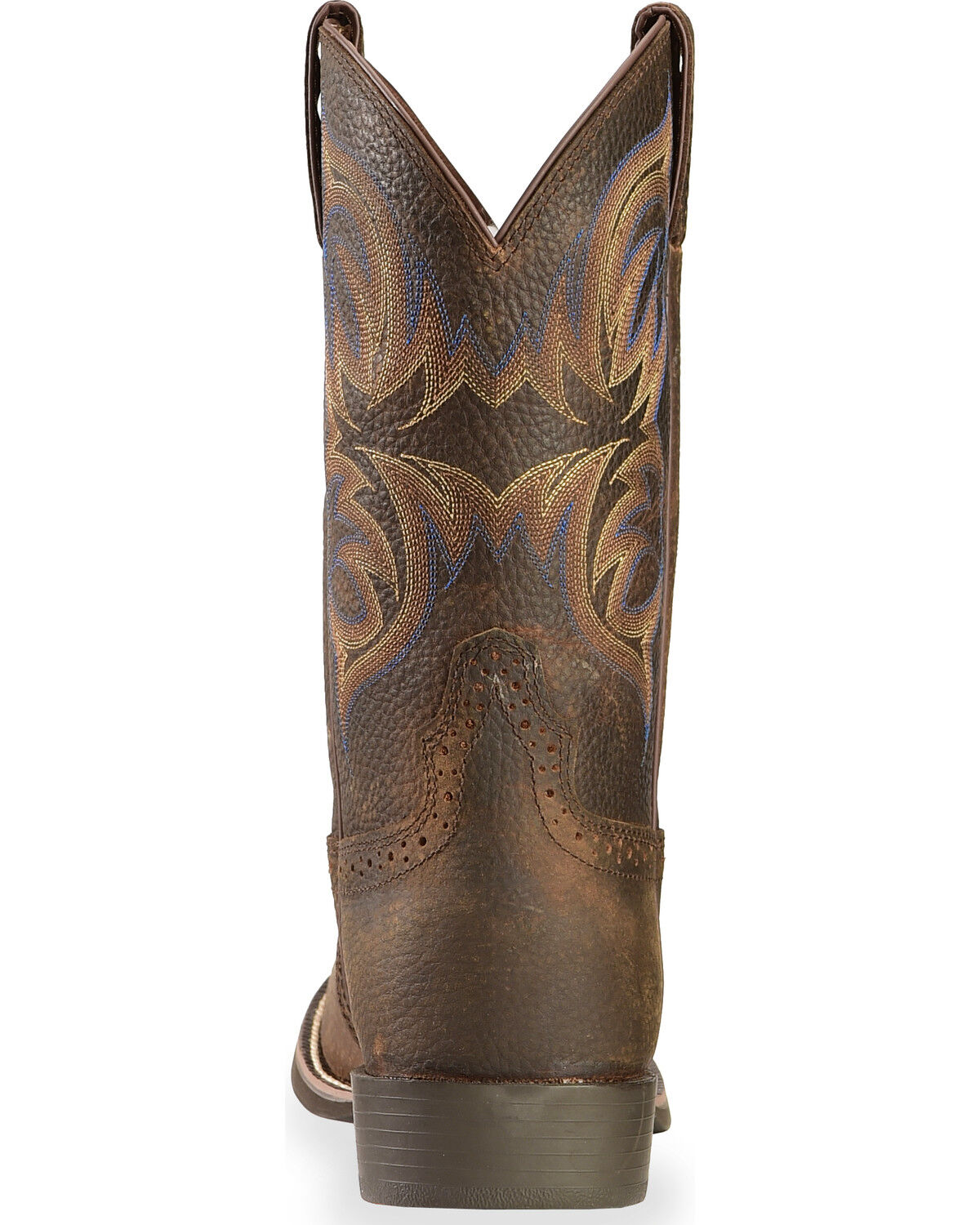justin men's stampede western boots