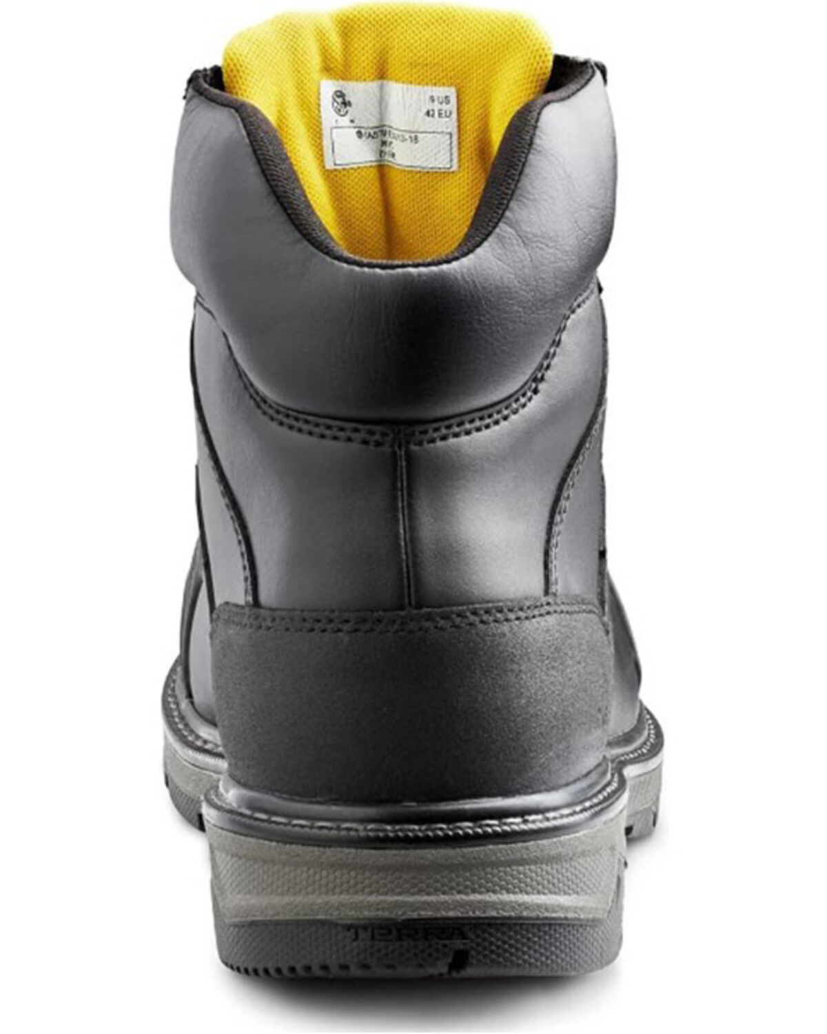 Image #5 - Kodiak Men's 6" Patton Water Repellent Work Boots - Aluminum Toe, Black, hi-res