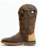 Double H Men's Malign Waterproof Performance Western Roper Boots - Broad Square Toe , Brown, hi-res