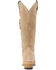Image #5 - Lane Women's Plain Jane Suede Tall Western Boots - Round Toe, Beige, hi-res