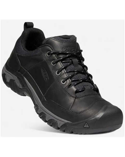 Image #1 - Keen Men's Targhee III Casual Hiking Boots - Soft Toe, Black, hi-res