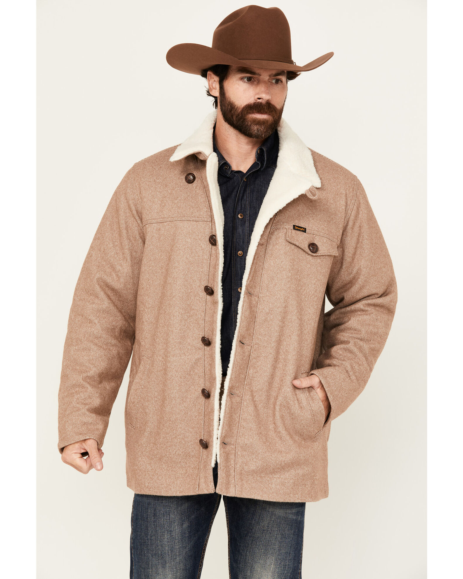 Wrangler mens coats outlet