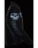 Image #4 - Milwaukee Leather Men's Reflective Skull Crossover Scooter Jacket, Black, hi-res