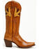 Image #2 - Dan Post Women's Marsala Whiskey Inlay Tall Western Boots - Snip Toe, Brown, hi-res