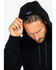 Image #5 - Hawx Men's Logo Sleeve Hooded Work Sweatshirt, Black, hi-res