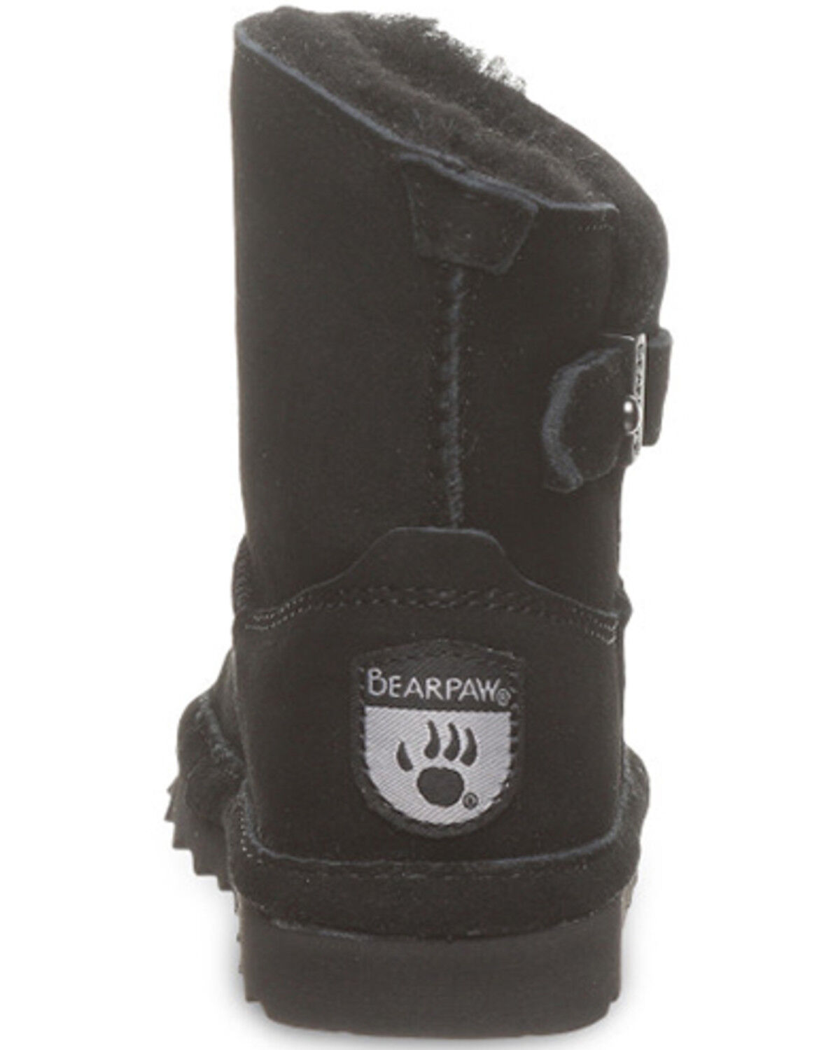 Image #5 - Bearpaw Toddler Girls' Isabelle Casual Boots, Black, hi-res