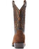 Image #3 - Ariat Men's Bankroll Western Boots - Medium Toe, Brown, hi-res
