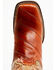 Image #6 - Dan Post Women's Peanut Exotic Eel Western Boot - Broad Square Toe, Brown, hi-res