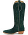 Image #3 - Tony Lama Women's Derby Liz Tall Western Boots - Snip Toe, Green, hi-res