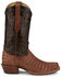 Image #2 - Tony Lama Men's Buffed Exotic Caiman Western Boots - Broad Square Toe, Tan, hi-res