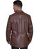 Image #3 - Scully Men's Lamb Leather Blazer - Big and Tall, Chocolate, hi-res