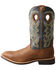 Image #2 - Twisted X Men's Top Hand Western Boots - Broad Square Toe, Distressed Brown, hi-res