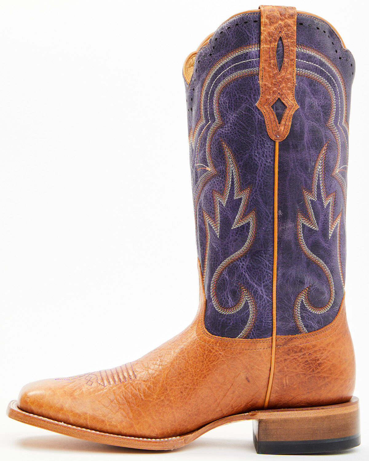 Image #3 - Cody James Men's Tomahawk Western Boots - Broad Square Toe, Blue, hi-res