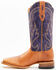 Image #3 - Cody James Men's Tomahawk Western Boots - Broad Square Toe, Blue, hi-res