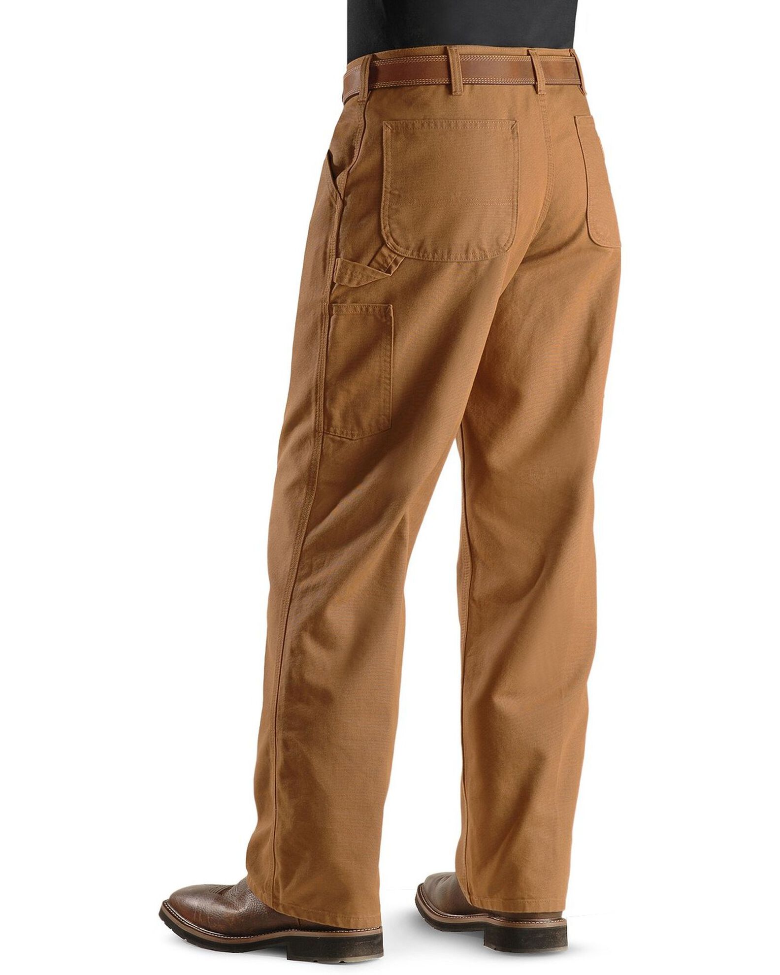 Carhartt Weathered Duck Dungaree Fit Khaki Work Pants Sheplers