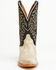 Image #4 - Dan Post Women's Exotic Teju Lizard Western Boots - Snip Toe, Ivory, hi-res