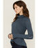 Image #2 - Dovetail Workwear Women's Sunbreaker Hoodie , Light Blue, hi-res