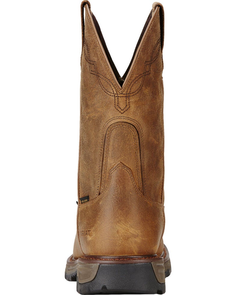 Ariat Men's Insulated Conquest Waterproof PullOn Hunting Boots Round