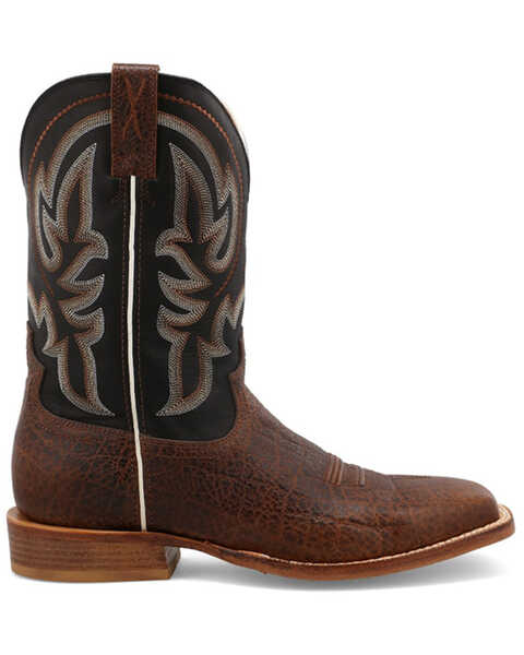 Image #2 - Twisted X Men's 11" Tech X™ Western Boots - Broad Square Toe, Black, hi-res