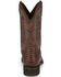Image #5 - Nocona Men's Mescalero Snake Print Western Boots - Broad Square Toe, Cognac, hi-res