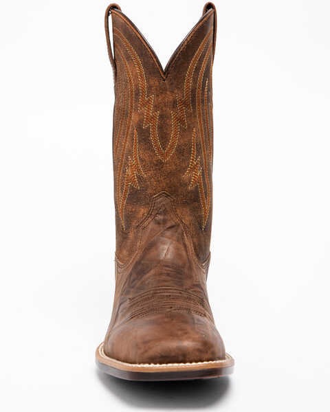 Image #4 - Ariat Men's Plano Bantamweight Performance Western Boots - Broad Square Toe, Brown, hi-res