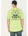 Image #1 - Ariat Men's Rebar Cotton Strong Hardhead Short Sleeve Work T-Shirt - Big, Green, hi-res