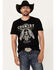 Image #2 - Cody James Men's Pure Country Short Sleeve Graphic T-Shirt, Black, hi-res