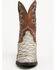 Image #4 - Dan Post Men's Exotic Pirarucu Western Boots - Round Toe, Grey, hi-res