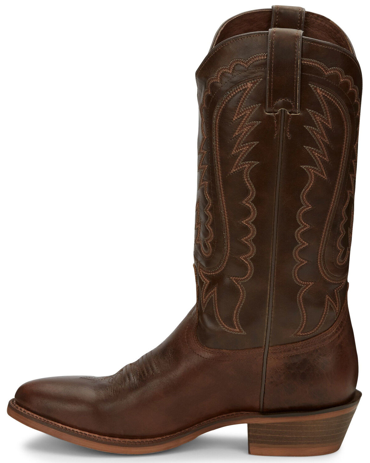 Image #3 - Nocona Men's Jackpot Brown Western Boots - Round Toe, Brown, hi-res