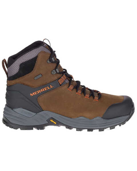 Image #2 - Merrell Men's Phaserbound Waterproof Hiking Boots - Soft Toe, Brown, hi-res