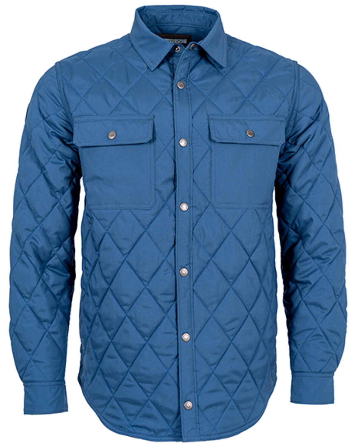 Image #1 - Mountain Khakis Men's Belton Quilted Shirt Jacket, Navy, hi-res