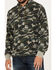 Image #3 - Moonshine Spirit Men's Now You See Me Burnout Camo Hooded Sweatshirt, Olive, hi-res