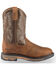 Image #2 - Ariat Men's WorkHog® Pull On Work Boots - Soft Toe, Bark, hi-res