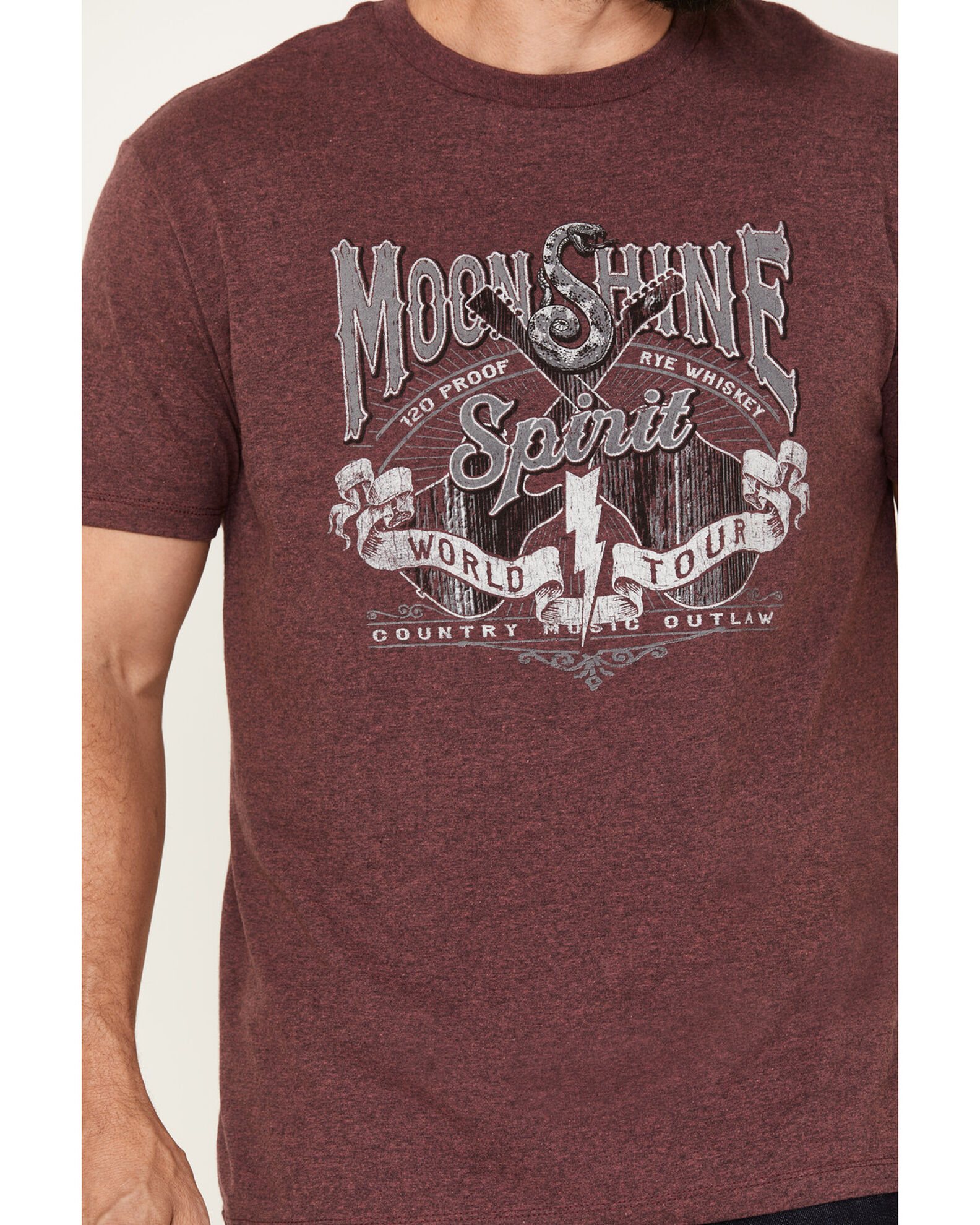 Image #3 - Moonshine Spirit Men's World Tour Short Sleeve Graphic T-Shirt, Purple, hi-res