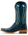 Image #2 - Ariat Men's Exotic Full-Quill Ostrich Futurity Outlaw Tall Western Boots - Square Toe, Blue, hi-res