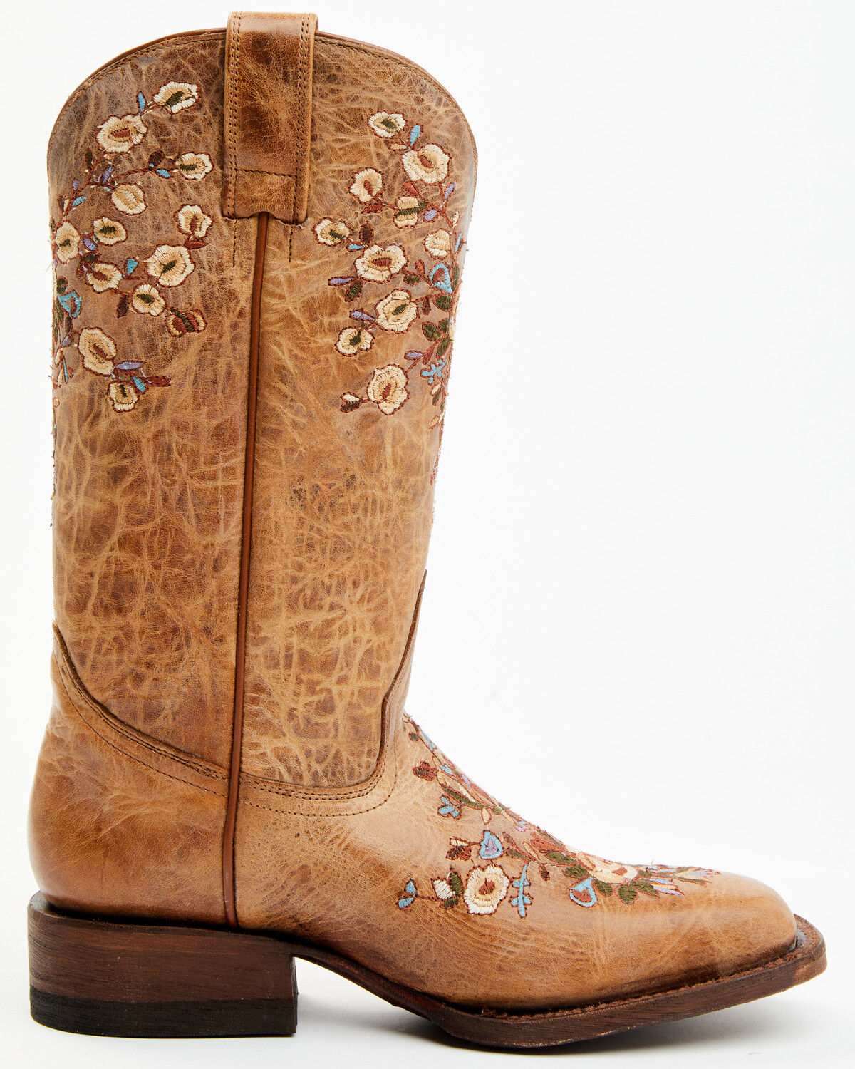 Image #2 - Shyanne Women's Coralee Western Boots - Broad Square Toe, Tan, hi-res