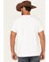 Image #4 - Budweiser Men's King Of Beers Logo Short Sleeve Graphic T-Shirt, Off White, hi-res