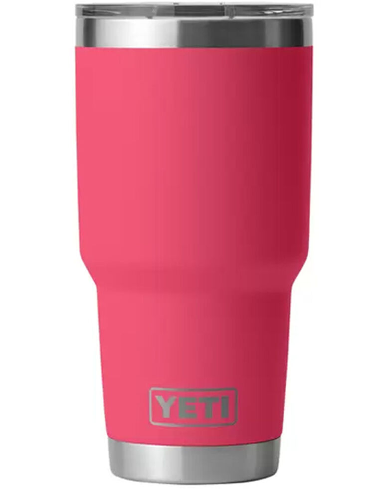 Yeti Rambler 30z Tumbler Bottle, Pink, hi-res