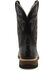 Image #5 - Twisted X Men's 11" Exotic Ostrich Western Work Boots - Nano Composite Toe, Black, hi-res