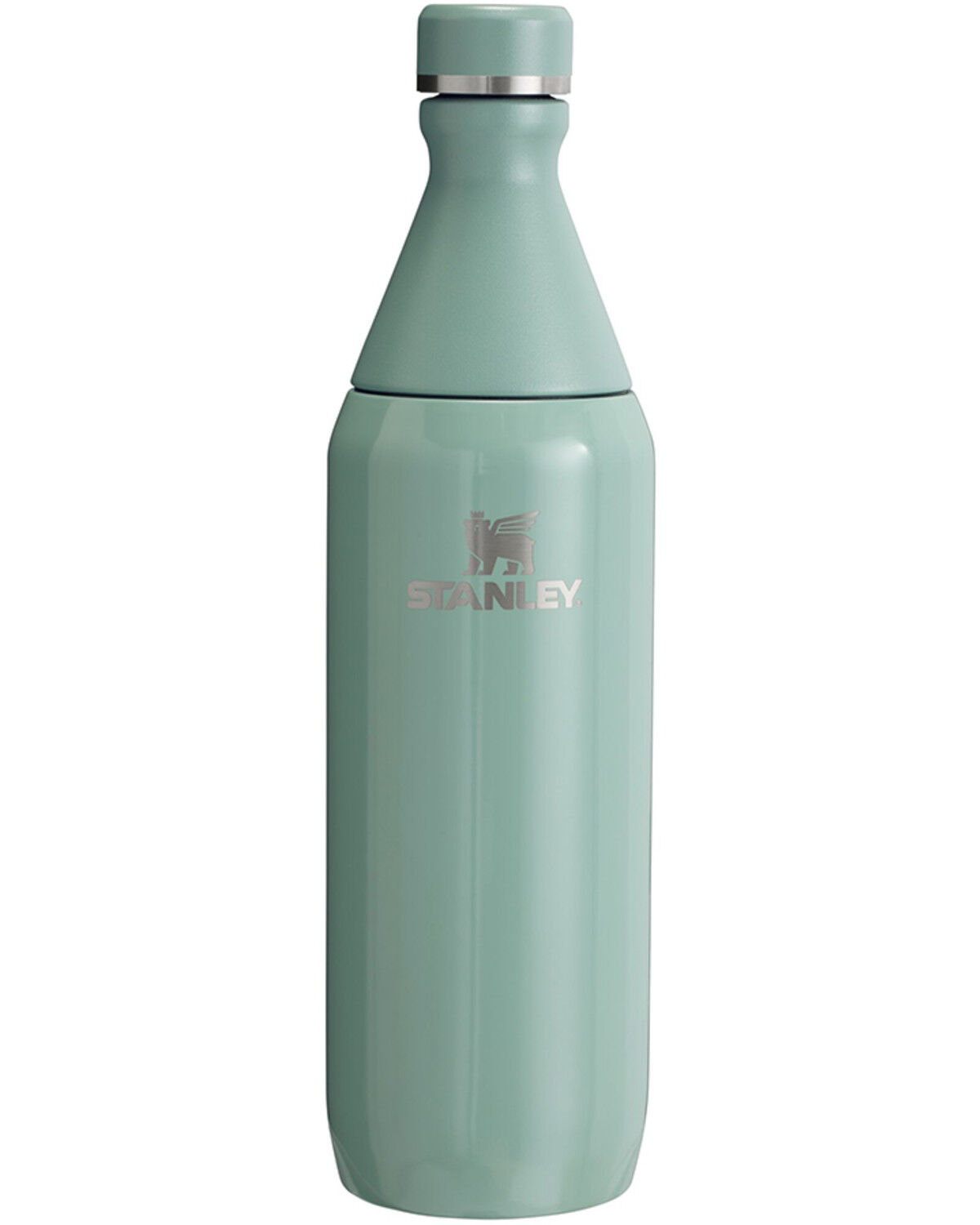 Image #1 - Stanley 20oz All Day Slim Bottle, Sage, hi-res