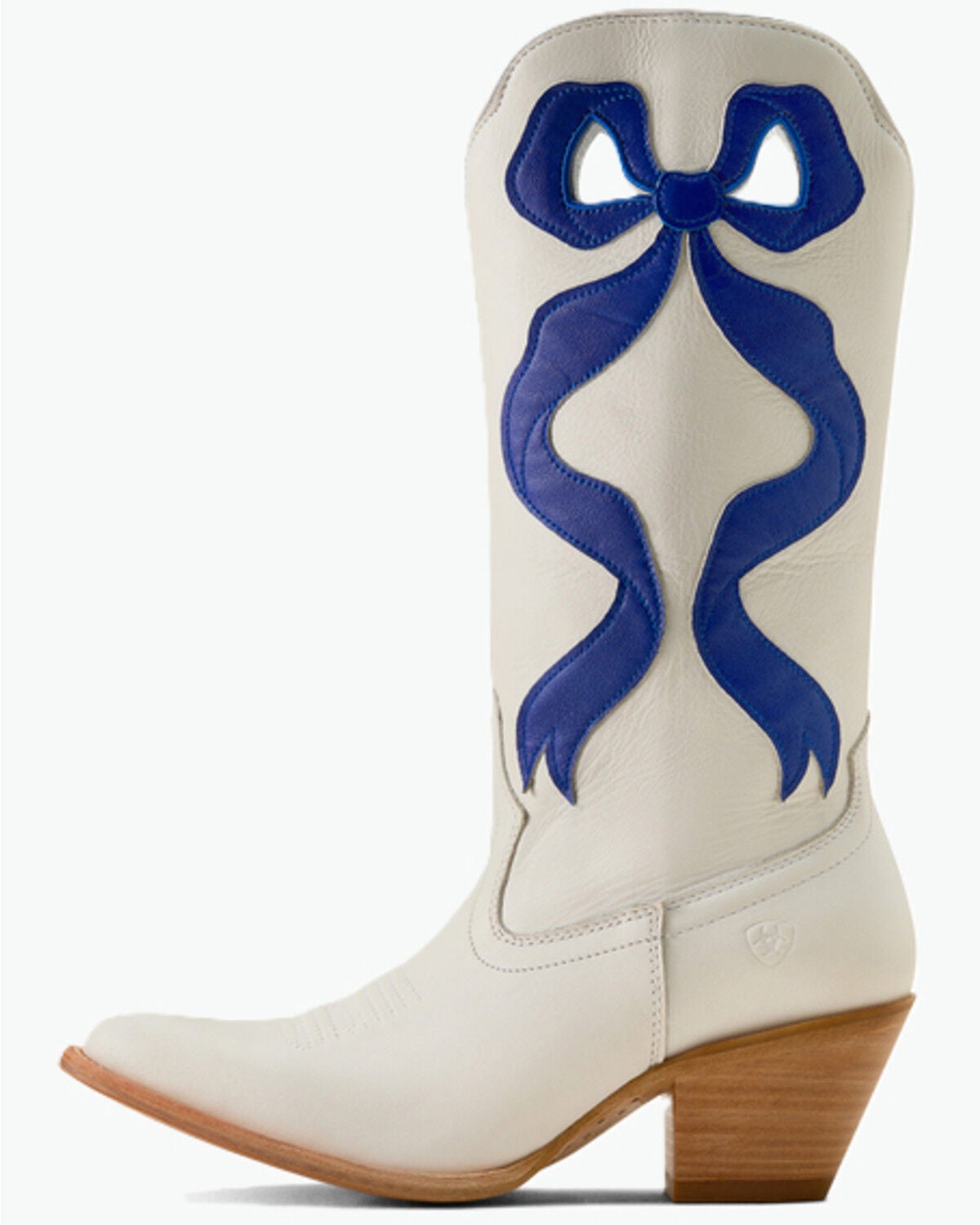 Image #2 - Ariat Women's Beaux Western Boots - Round Toe, White, hi-res