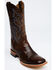 Cody James Men's Duval Western Boots - Broad Square Toe, Brown, hi-res